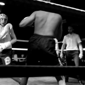 Fighter trained by Lance Manyer at TKA in the ring