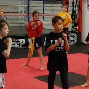Kids kickboxing classes at TKA in Tamworth